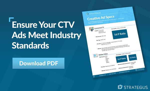 CTV Ad Specs CTA PDF Download