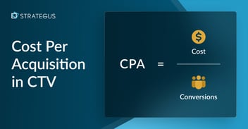 Formula for calculating cost per acquisition
