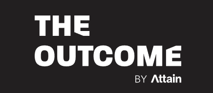 The Outcome By Attain Logo