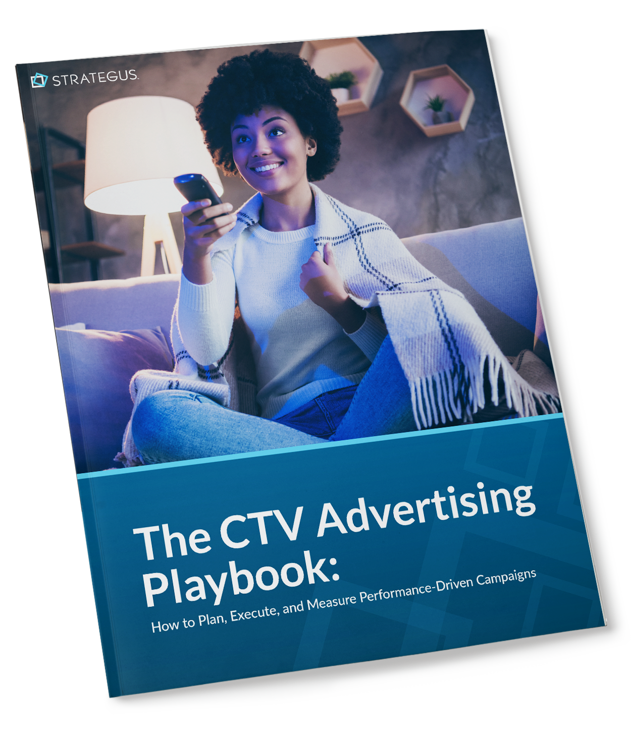 ctv advertising playbook mag cover template