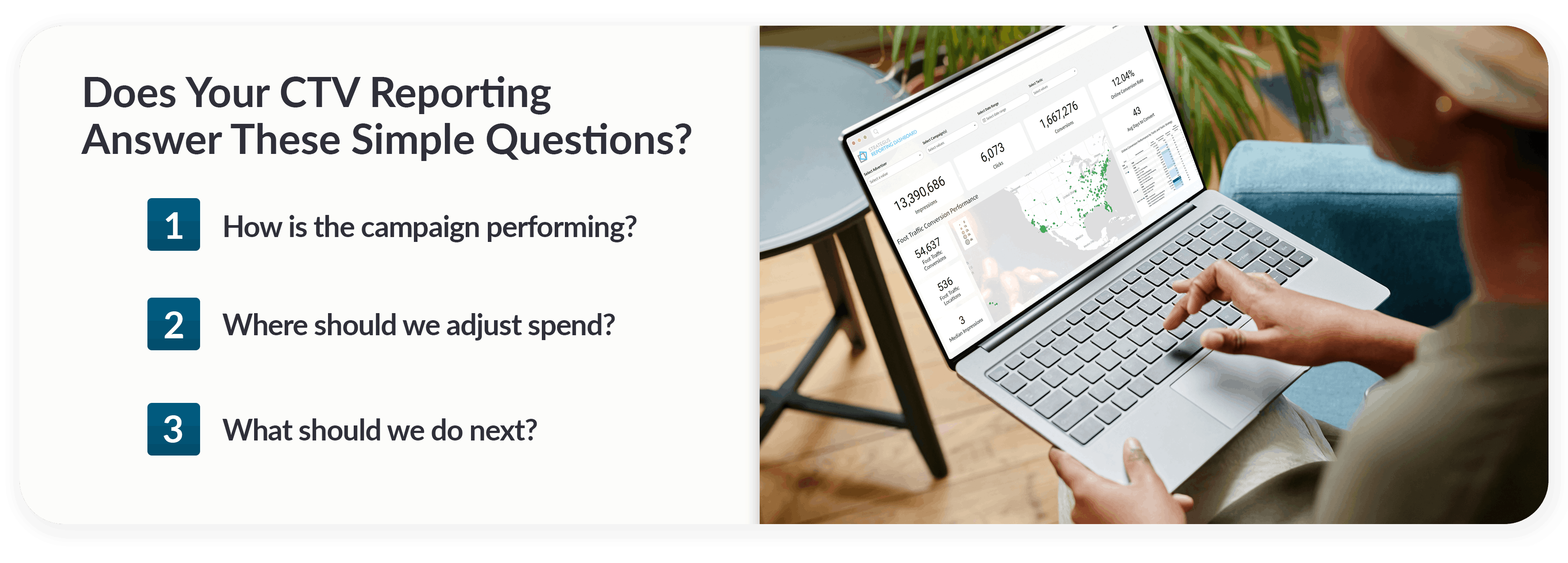 does your ctv reporting answer these simple questions