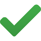 green check