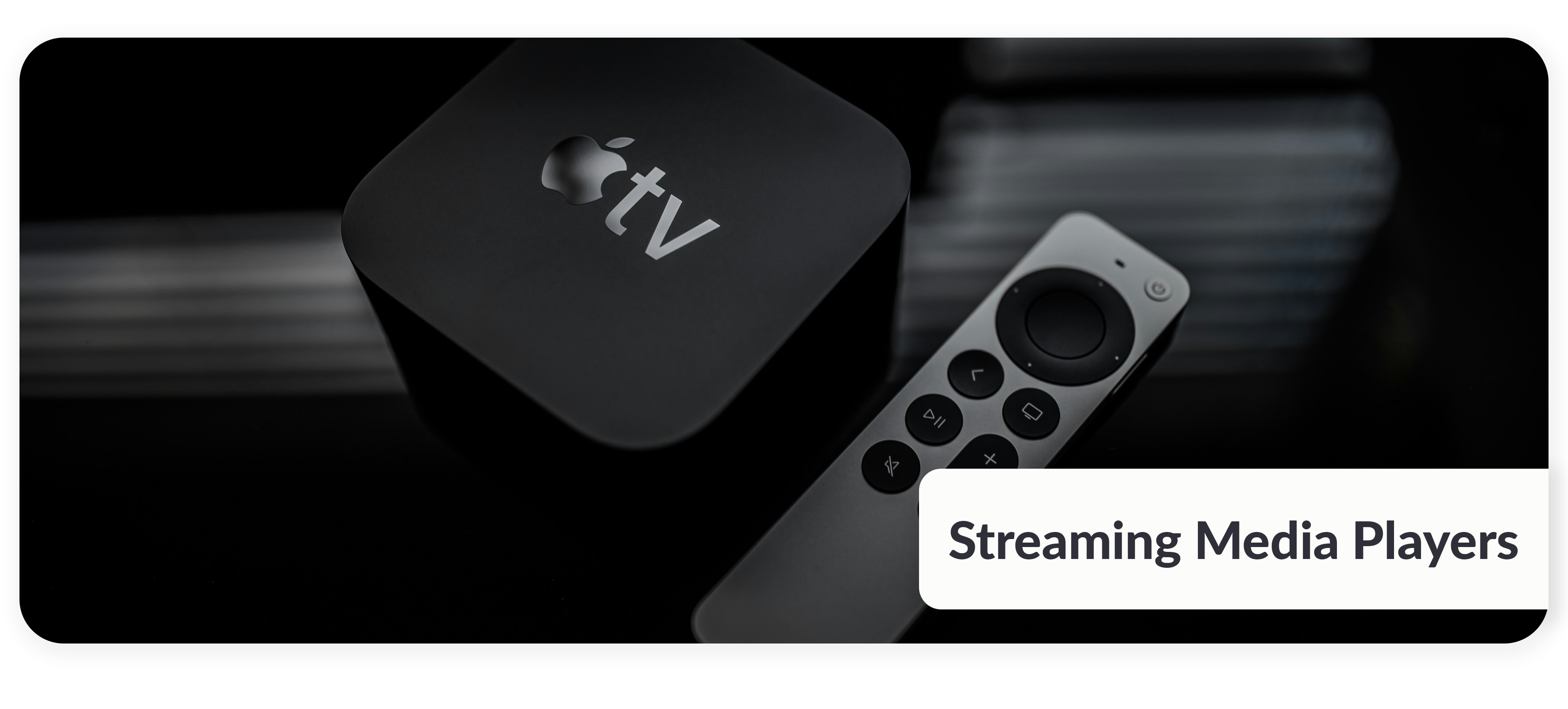 Image of Apple's streaming media player