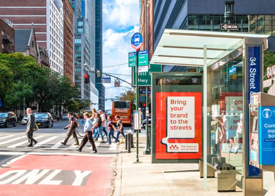 vistar media bus stop