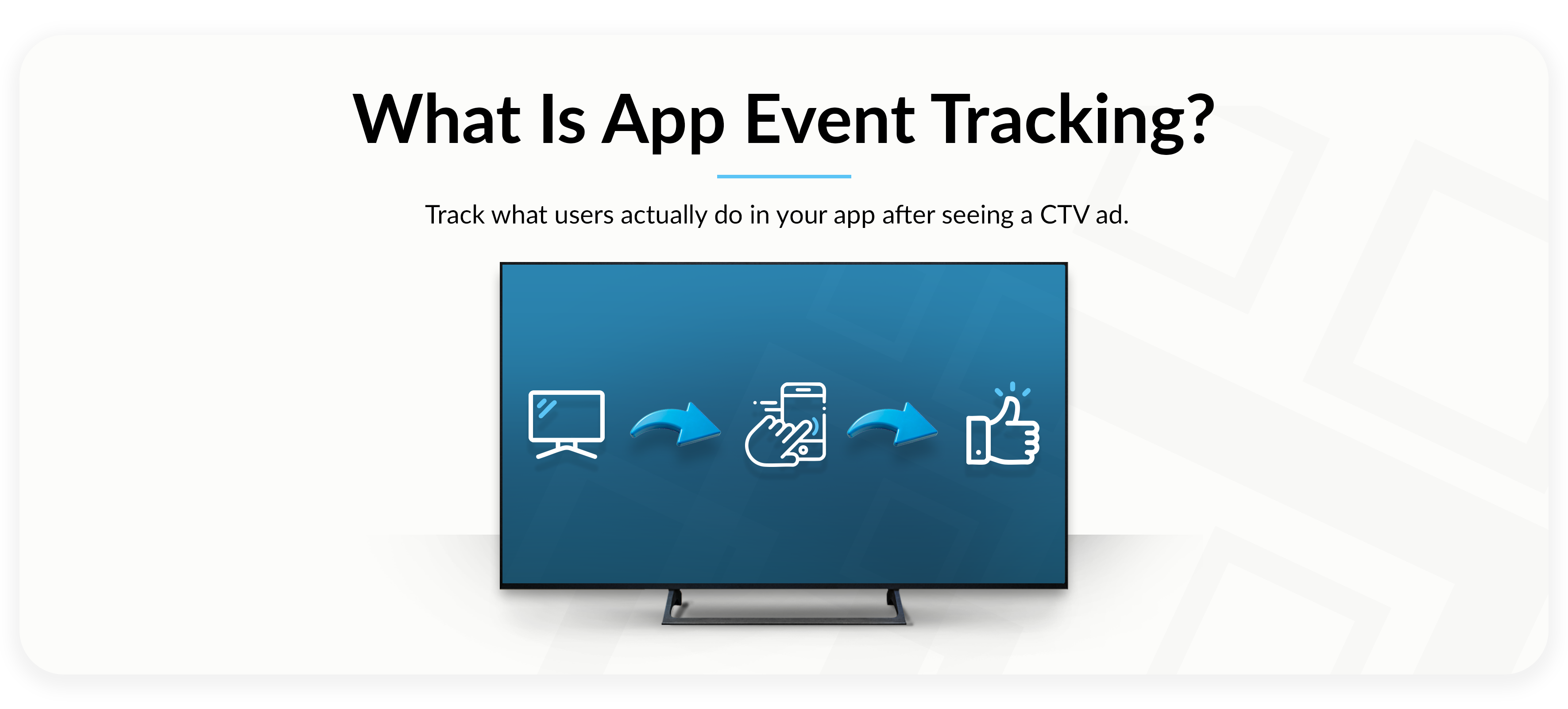 App Event Tracking: Tie Mobile App Activity to CTV Campaigns