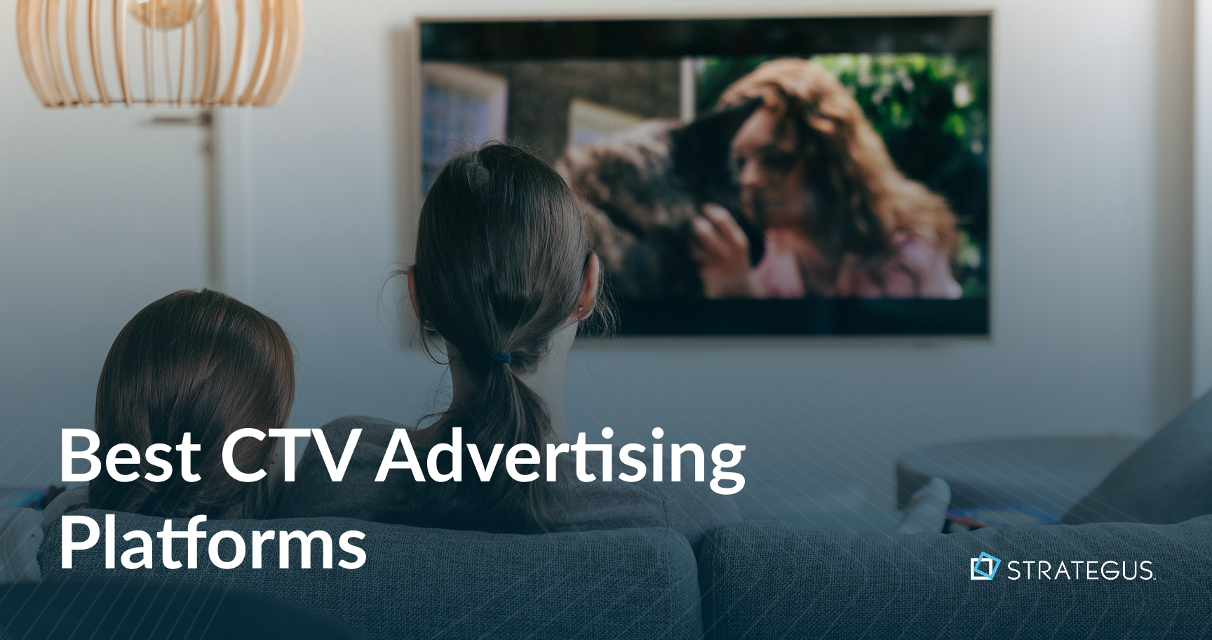 Graphic of the top CTV advertising platforms