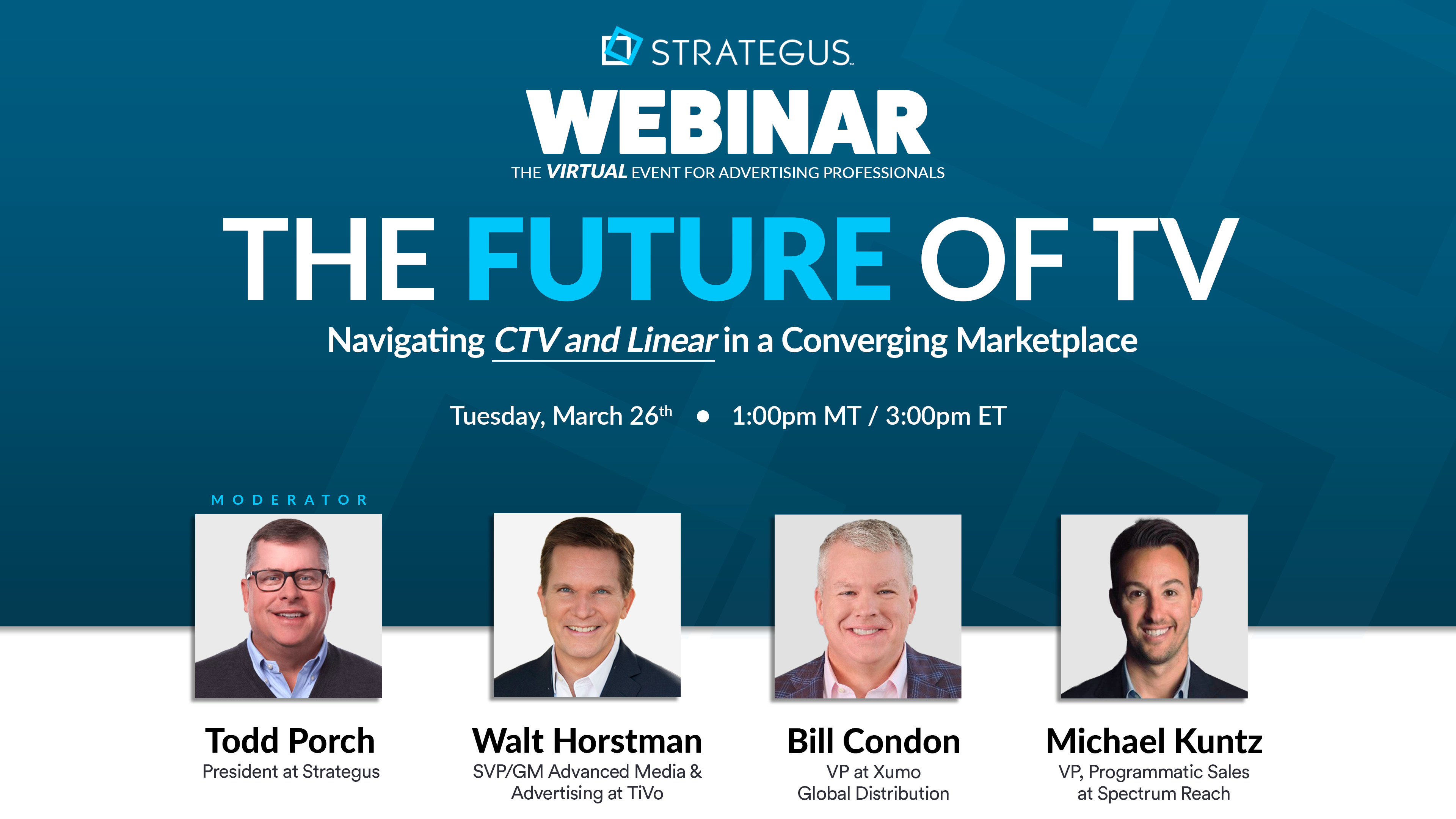 Navigating the Future of TV Advertising webinar